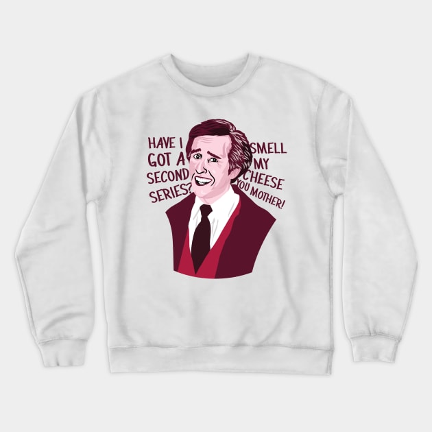 I'm Alan Partridge Portrait Quote Crewneck Sweatshirt by Phil Shelly Creative